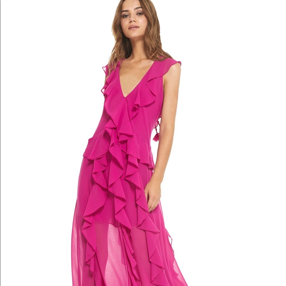 MISA Los Angeles Claudita Dress Pink